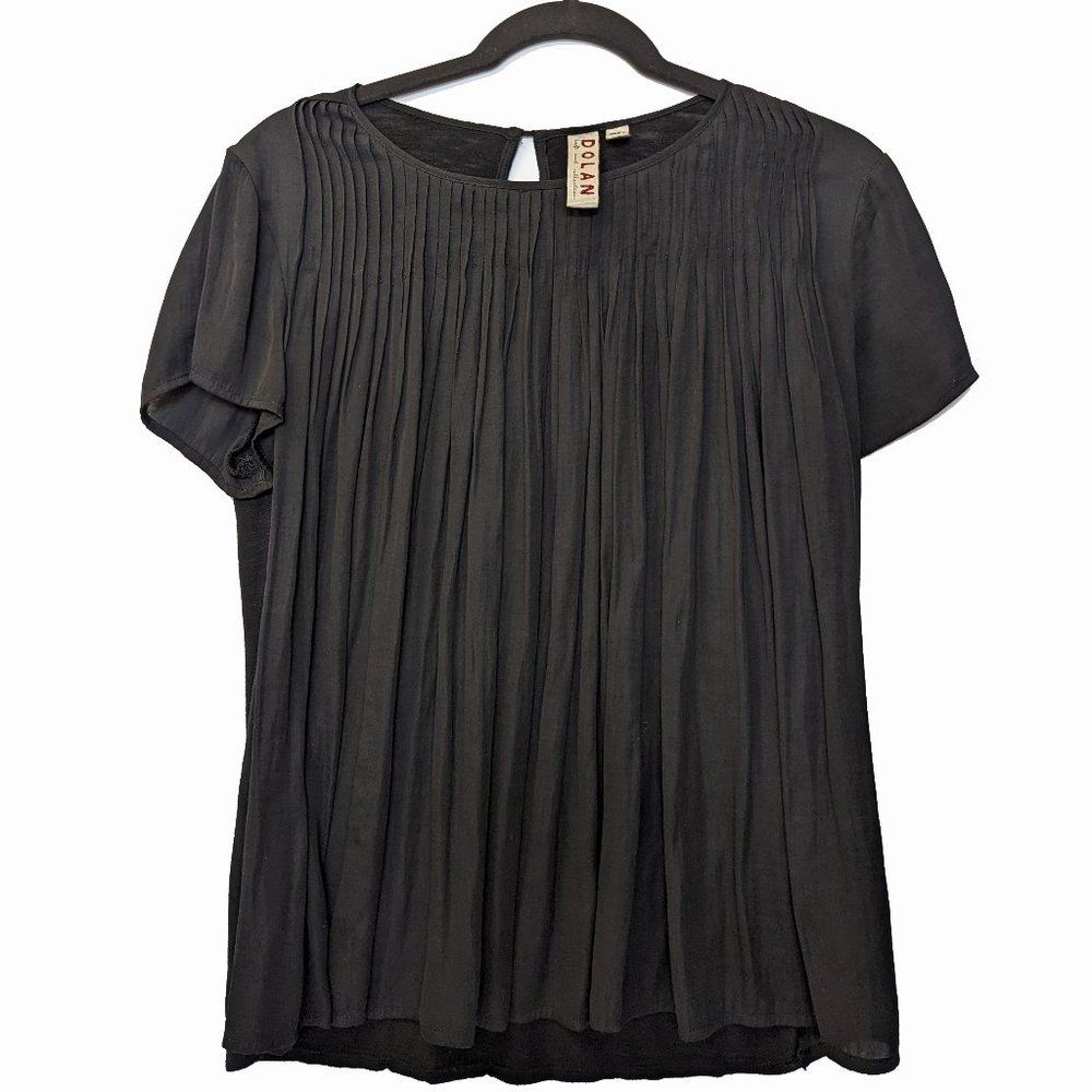 Anthropologie Dolan Pleated Blouse